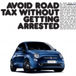 Fiat drops ‘road tax’ from its adverts